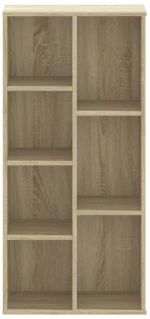 vidaXL Βιβλιοθήκη Sonoma Δρυς 50x25x105 εκ. από Επεξεργασμένο Ξύλο