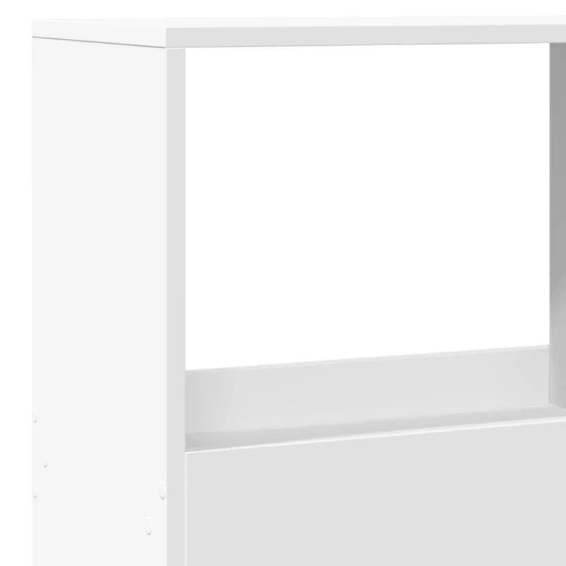 vidaXL Βιβλιοθήκη/Διαχωριστικό Χώρου Λευκό 100x33x155,5 εκ. Επεξ. Ξύλο