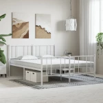 vidaXL Στρώμα Αφρού 7 Ζωνών Σκληρότητα 20 ILD Λευκό 200x220 εκ.