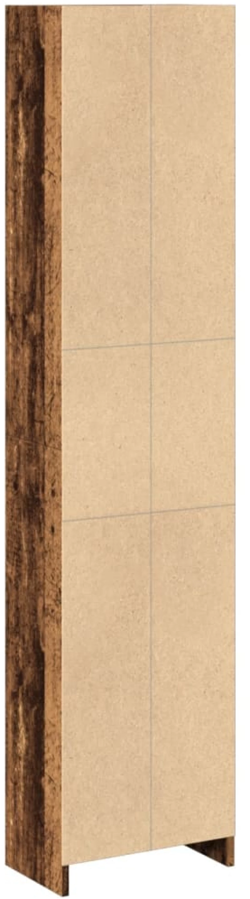 vidaXL Βιβλιοθήκη Όψη Παλαιού Ξύλου 40x24x176 εκ. Επεξεργασμένο Ξύλο