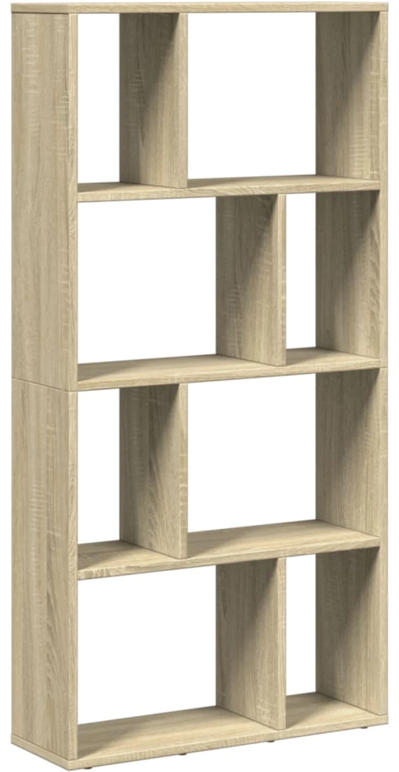 vidaXL Βιβλιοθήκη Sonoma Δρυς 60x20x120 εκ. από Επεξεργασμένο Ξύλο