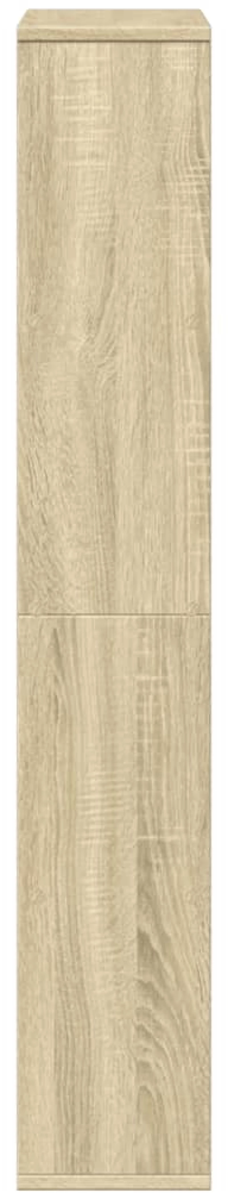 vidaXL Βιβλιοθήκη Sonoma Δρυς 60x20x120 εκ. από Επεξεργασμένο Ξύλο