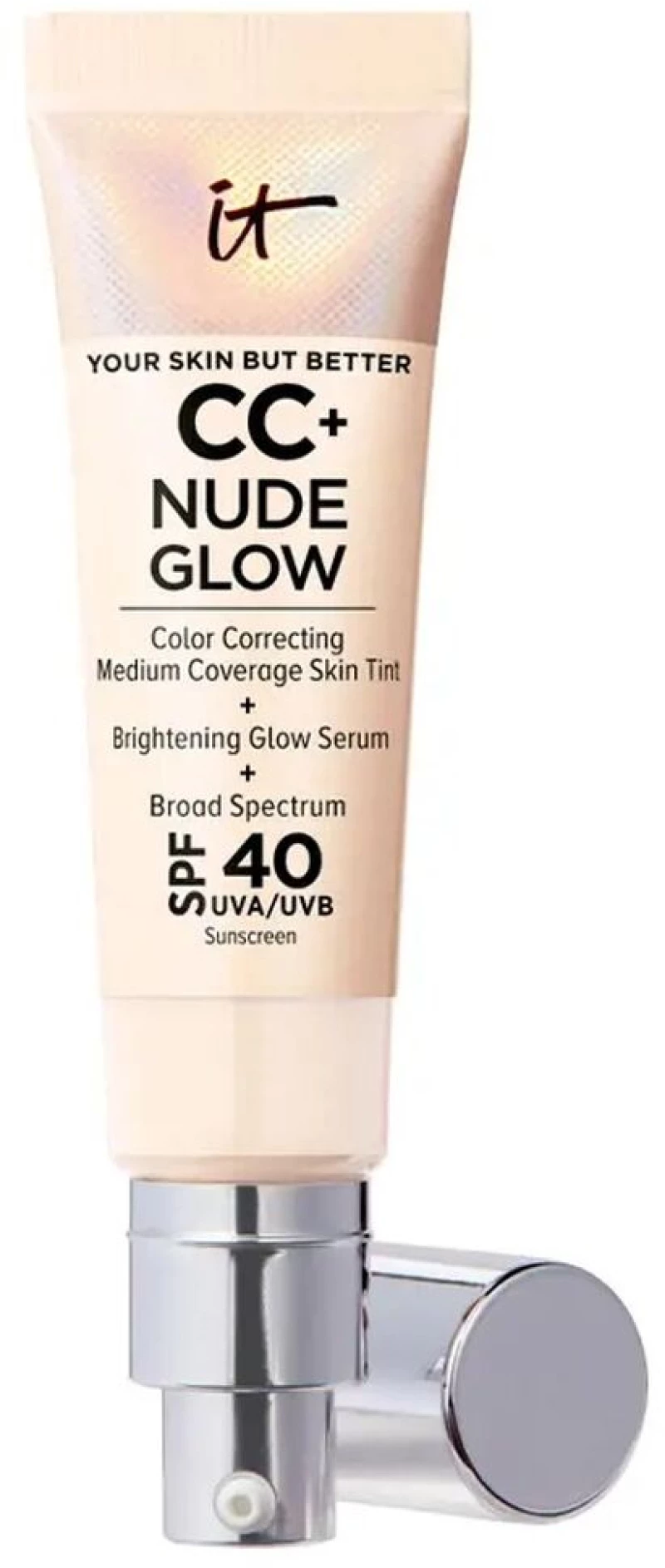 Βάση Μακιγιάζ Κρεμώδες It Cosmetics CC+ Nude Glow Fair porcelain Spf 40 32 ml
