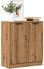 vidaXL Μπουφές Αρτισιανή Δρυς 60 x 30 x 70 εκ. από Επεξεργασμένο Ξύλο