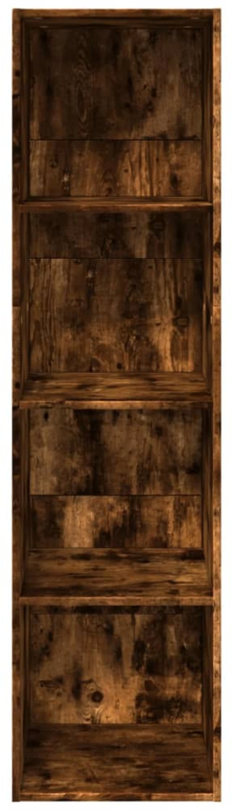 vidaXL Βιβλιοθήκη Καπνιστή Δρυς 40x30x152 εκ. από Επεξεργασμένο Ξύλο
