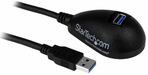 Καλώδιο USB Startech USB3SEXT5DKB         Μαύρο