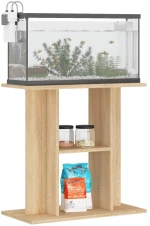 vidaXL Βάση Ενυδρείου Sonoma Δρυς 60x30x60 εκ. από Επεξεργασμένο Ξύλο
