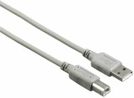 Καλώδιο USB A σε USB B Hama 00200900 1,5 m Γκρι