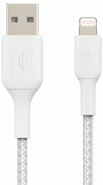 Καλώδιο USB σε Lightning Belkin CAA002BT0MWH Λευκό 15 cm