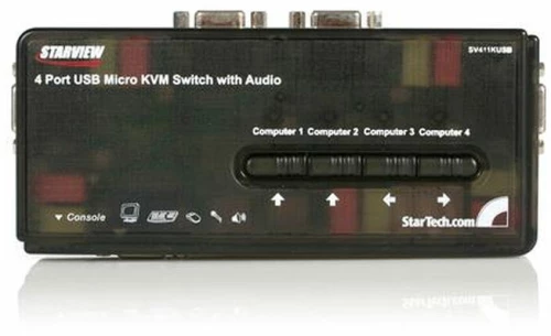 Διακόπτης KVM Startech SV411KUSB 1,2 m