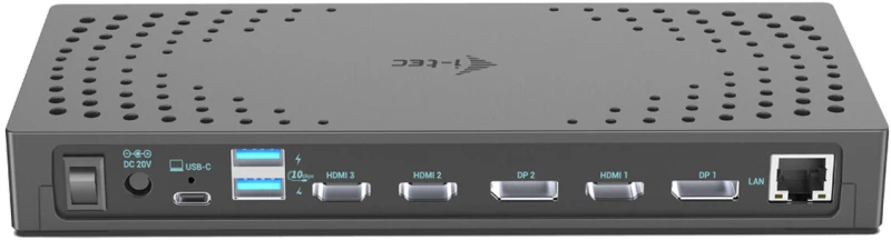 USB Hub i-Tec CATRIPLE4KDOCKPD2