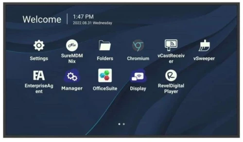 Οθόνη Videowall ViewSonic CDE6530 Μαύρο UHD 4K 65"