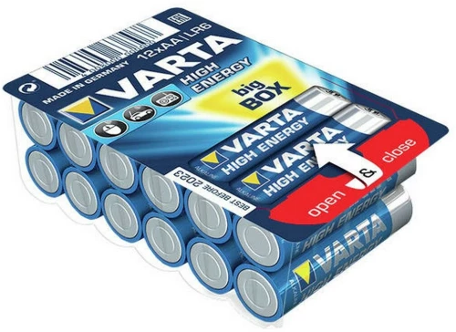 Μπαταρίες Varta High Energy (12 Τεμάχια)