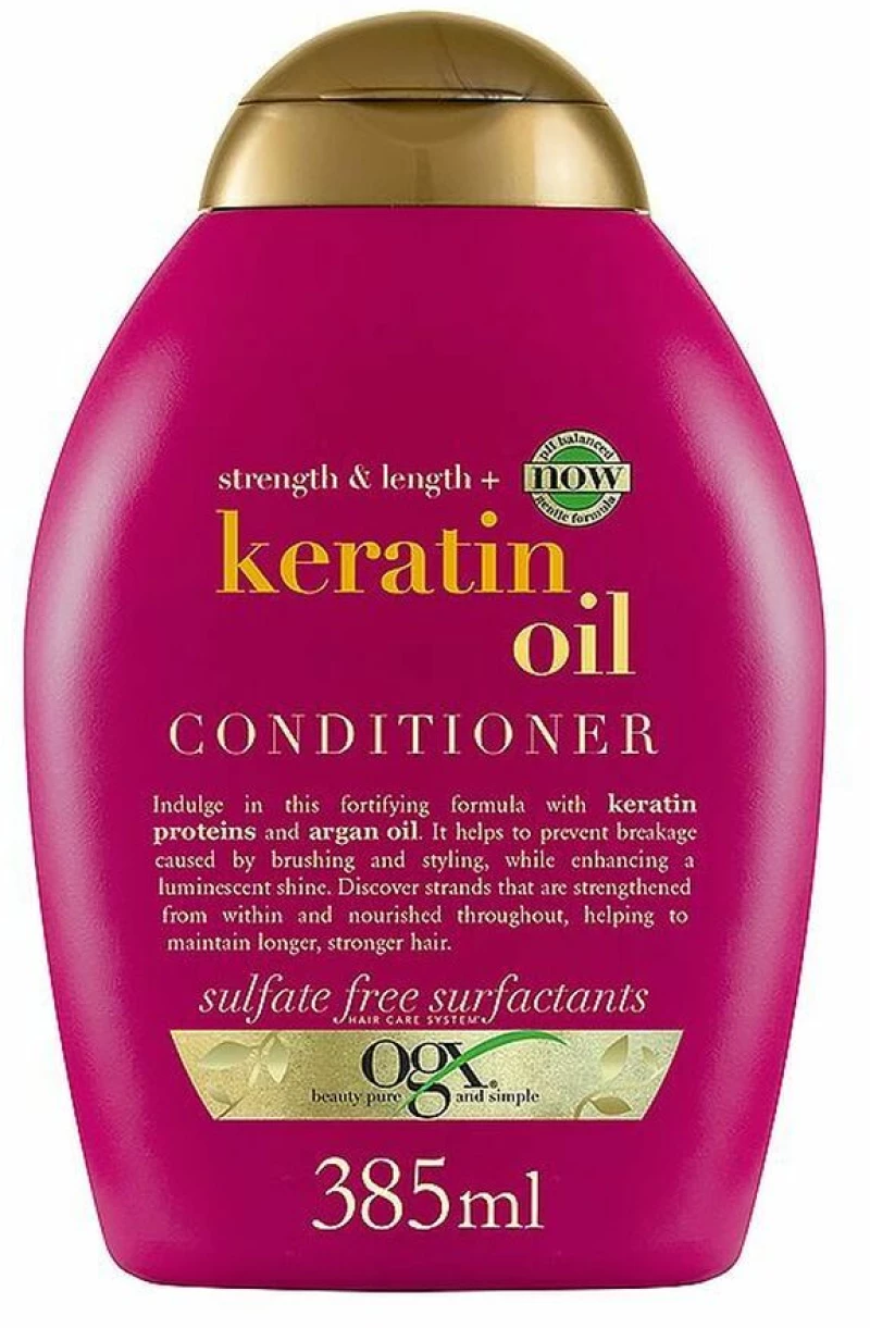 Conditioner Αντι-Θραύση και Αντι -Τριχόπτωση OGX 97752 Κερατίνη 385 ml