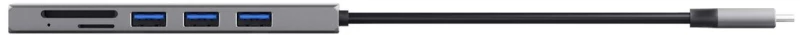 USB Hub Trust 24191 Ασημί (1 μονάδα)