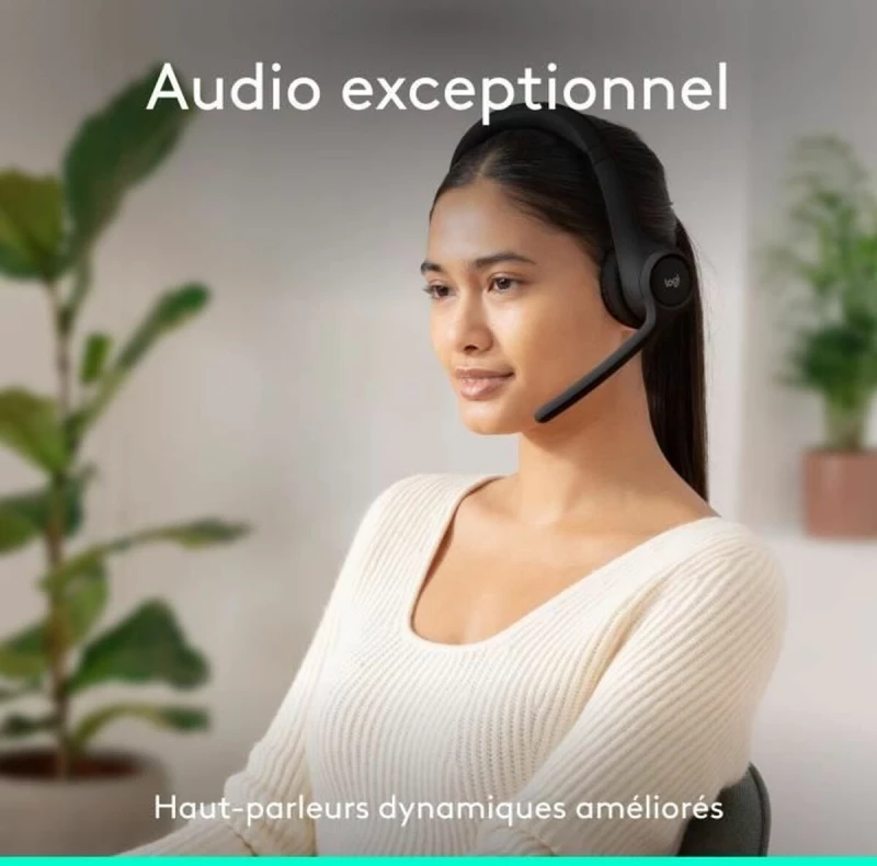 Ακουστικά Logitech 981-001407 Μαύρο