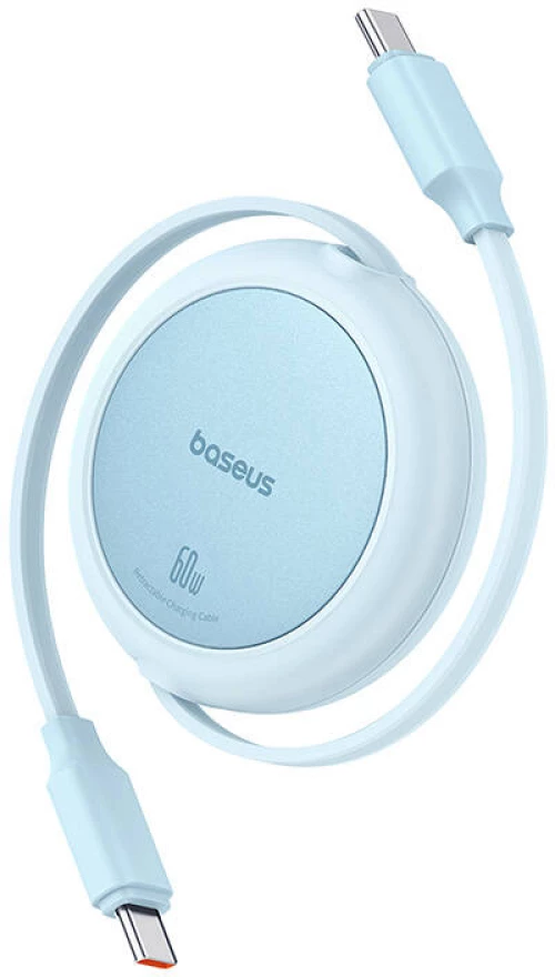 Baseus Free2Pull Mini USB-C to USB-C 60W USB cable, 1m (blue)