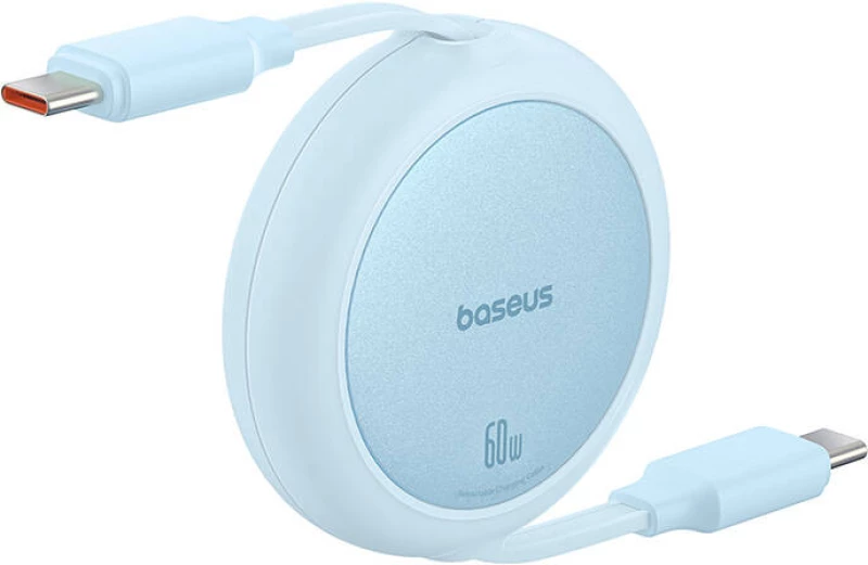 Baseus Free2Pull Mini USB-C to USB-C 60W USB cable, 1m (blue)