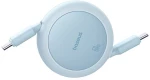 Baseus Free2Pull Mini USB-C to USB-C 60W USB cable, 1m (blue)