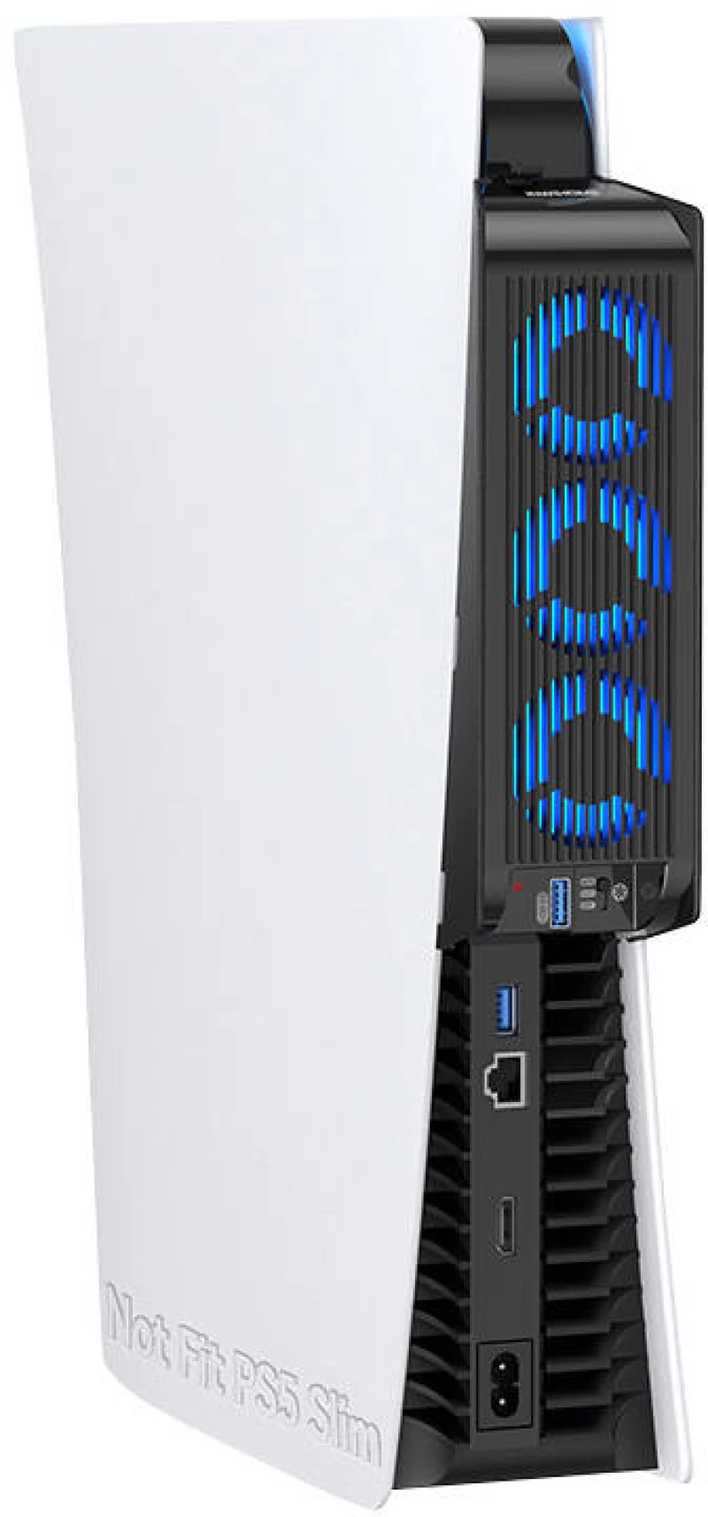 Upgrade PS5 Cooling Fan Kiwi Home PX07-2 Black