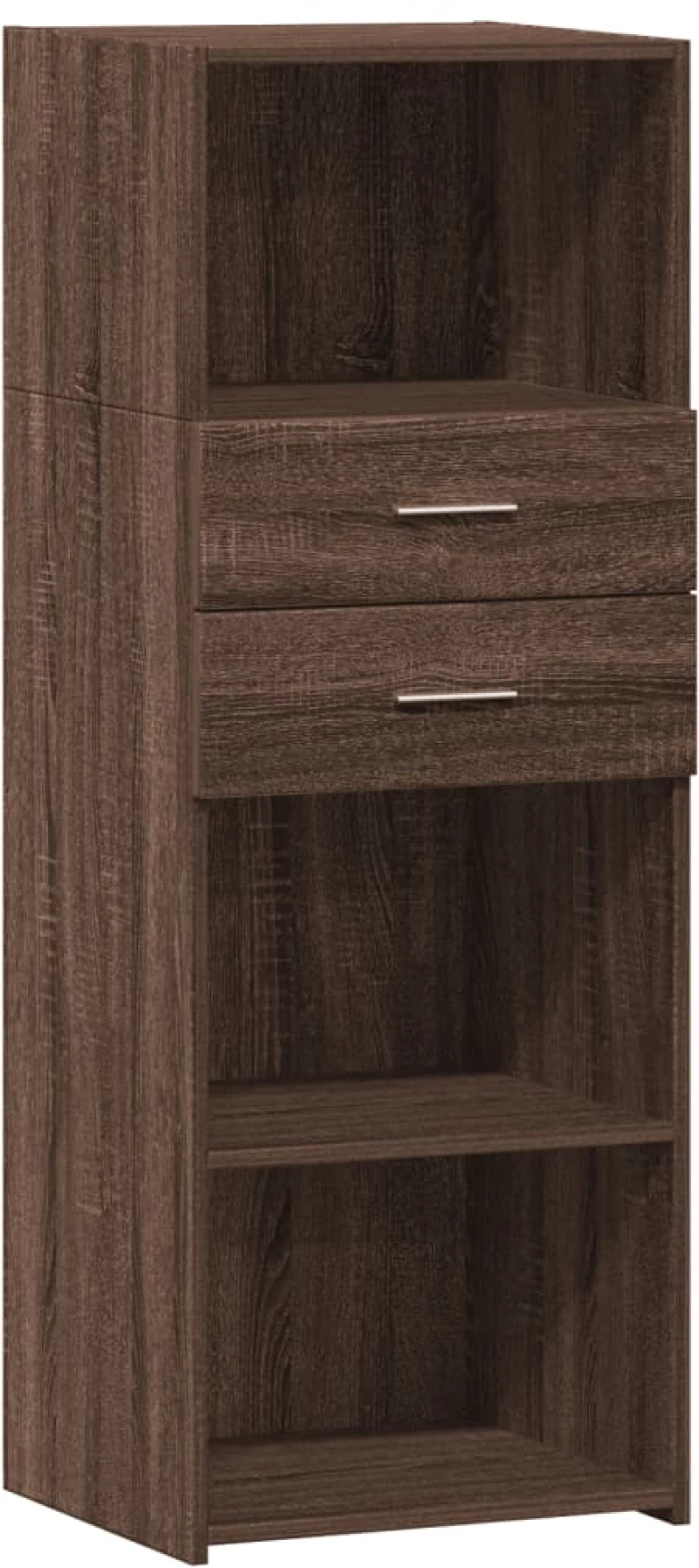 vidaXL Ντουλάπι Καφέ Δρυς 45x42,5x124 εκ. από Επεξεργασμένο Ξύλο
