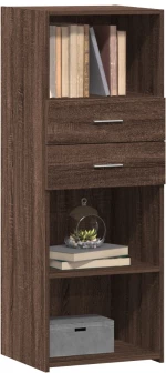 vidaXL Ντουλάπι Καφέ Δρυς 45x42,5x124 εκ. από Επεξεργασμένο Ξύλο
