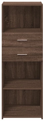 vidaXL Ντουλάπι Καφέ Δρυς 45x42,5x124 εκ. από Επεξεργασμένο Ξύλο