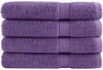 vidaXL Πετσέτες Σάουνας SOLUND 4 Τεμ. Μοβ 80x200 εκ. 600 γρ/μ²