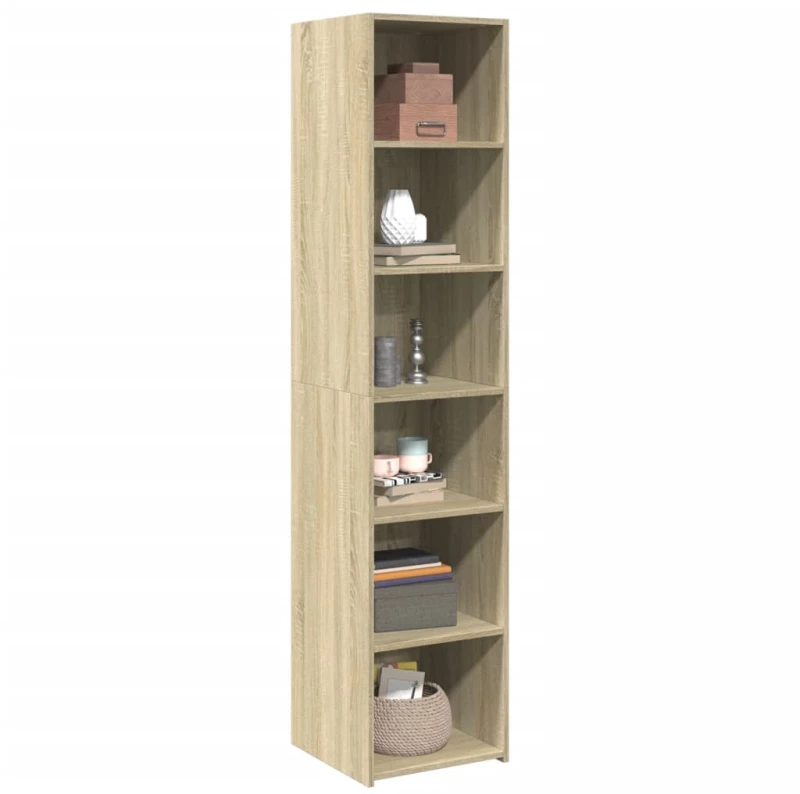 vidaXL Ντουλάπι Sonoma Δρυς 40x41x185 εκ. Επεξεργασμένο Ξύλο