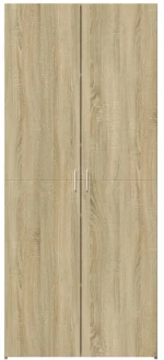 vidaXL Ντουλάπι Sonoma Δρυς 70x42,5x185 εκ. από Επεξεργασμένο Ξύλο