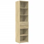 vidaXL Ντουλάπι Sonoma Δρυς 45x42,5x185 εκ. από Επεξεργασμένο Ξύλο