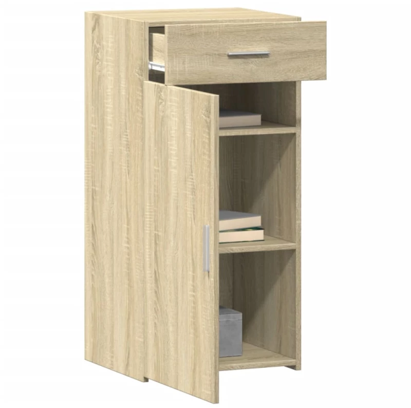 vidaXL Συρταριέρα Sonoma Δρυς 45x42,5x93 εκ. από Επεξεργασμένο Ξύλο