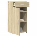 vidaXL Συρταριέρα Sonoma Δρυς 45x42,5x93 εκ. από Επεξεργασμένο Ξύλο