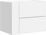 vidaXL Κομοδίνα Επιτοίχια 2 τεμ. Λευκά 45x30x35 εκ.