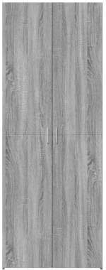 vidaXL Ντουλάπι Γκρι Sonoma 70x42,5x185 εκ. από Επεξεργασμένο Ξύλο