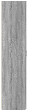 vidaXL Ντουλάπι Γκρι Sonoma 70x42,5x185 εκ. από Επεξεργασμένο Ξύλο