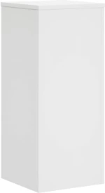 vidaXL Βάσεις Φυτών 2 τεμ. Λευκές 30x30x70 εκ. από Επεξεργασμένο Ξύλο