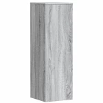 vidaXL Βάσεις Φυτών Γκρι Sonoma 33x33x100εκ. Επεξεργασμένο Ξύλο