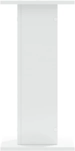 vidaXL Βάσεις Φυτών 2 τεμ. Λευκές 30x30x60 εκ. από Επεξεργασμένο Ξύλο