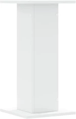 vidaXL Βάσεις Φυτών 2 τεμ. Λευκές 30x30x60 εκ. από Επεξεργασμένο Ξύλο