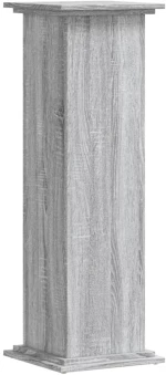 vidaXL Βάσεις Φυτών Γκρι Sonoma 33x33x100εκ. Επεξεργασμένο Ξύλο