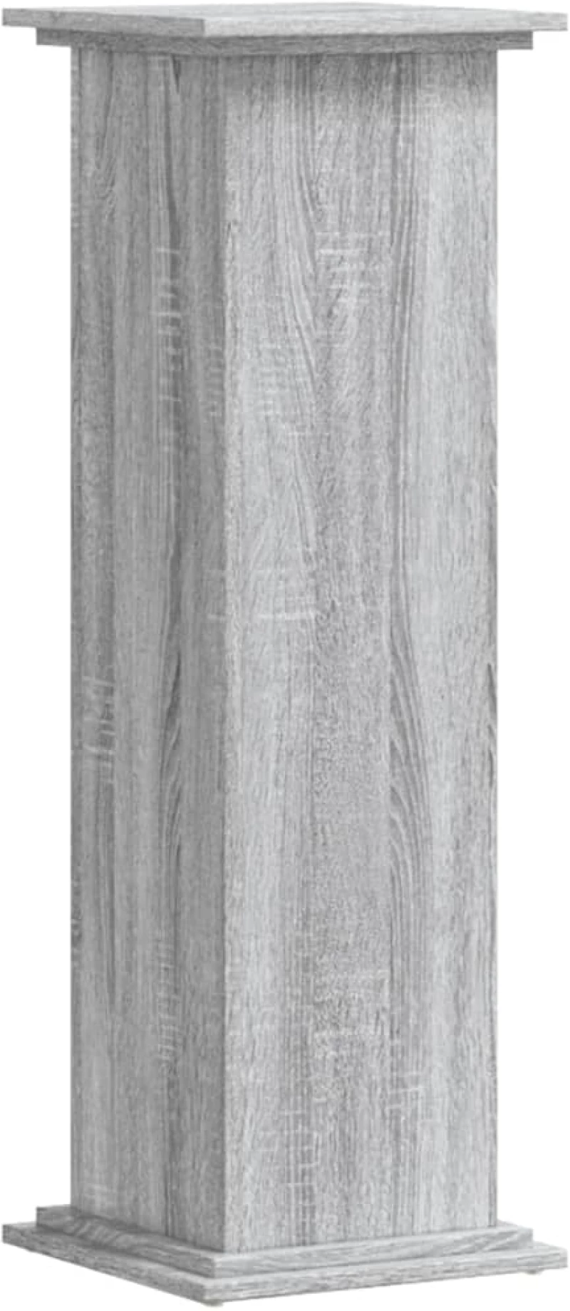 vidaXL Βάσεις Φυτών Γκρι Sonoma 33x33x100εκ. Επεξεργασμένο Ξύλο