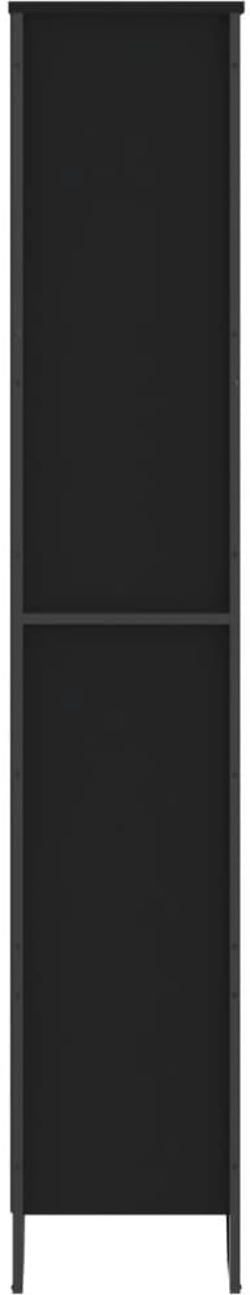 vidaXL Βιβλιοθήκη Μαύρη 80x31x169 εκ. από Επεξεργασμένο Ξύλο