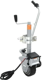vidaXL Ποδαράκι Τρέιλερ Μηχανοκίνητο 12 V 350 W Αλουμινίου