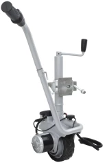 vidaXL Ποδαράκι Τρέιλερ Μηχανοκίνητο 12 V 350 W Αλουμινίου