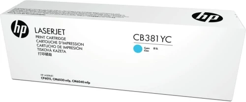 Γνήσιο Toner HP CB381YC Κυανό