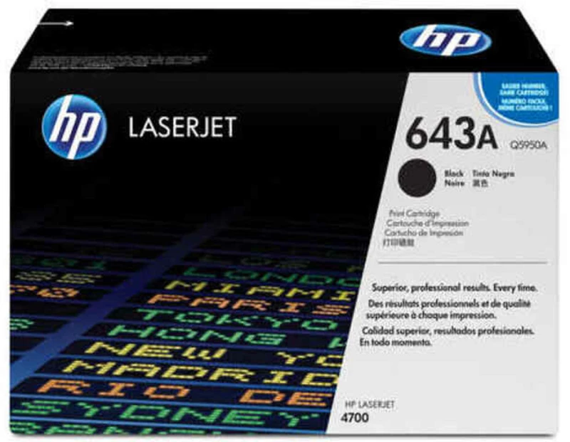 Γνήσιο Toner HP 643A Μαύρο