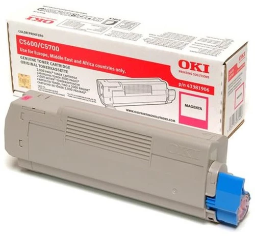 Γνήσιο Toner OKI 43381906 Mατζέντα