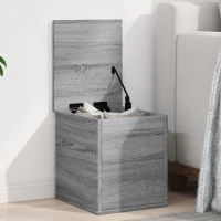 vidaXL Κουτί Αποθήκευσης Γκρι sonoma 30x35x35 εκ. Επεξεργασμένο Ξύλο