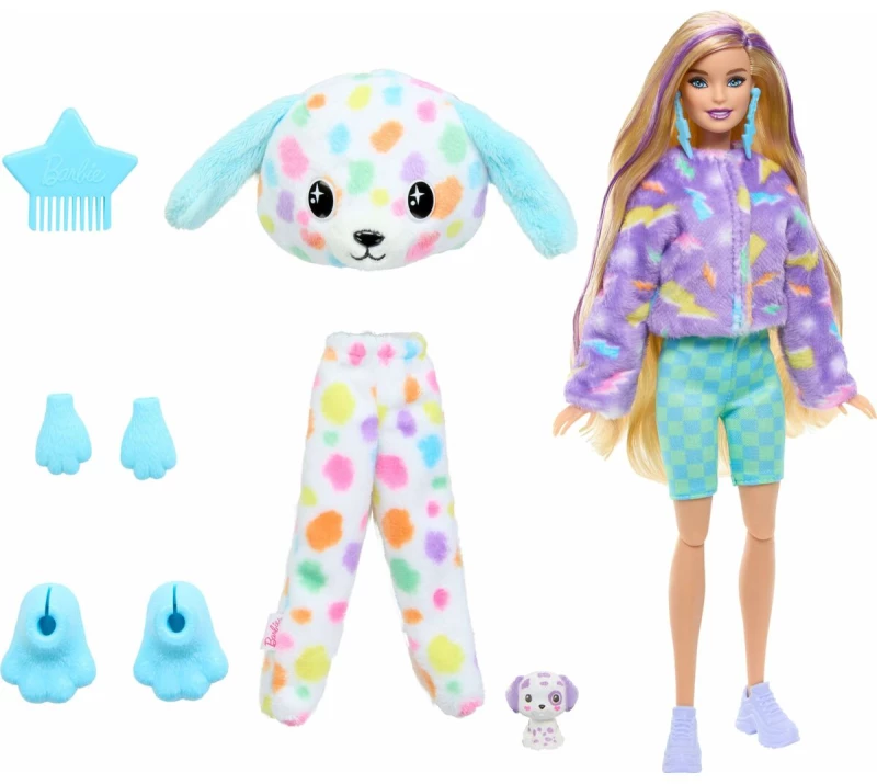 Κούκλα Barbie Cutie Reveal Δαλματίας